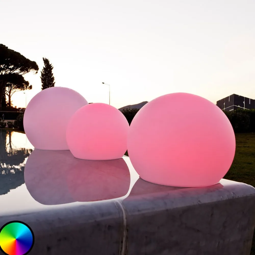 Svævende LED-dekorationslyskugle^Smart&Green