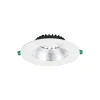 LED-downlight Insaver Slim, IP44, Ø 17,5 cm, sensor^Sylvania
