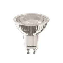 Sylvania Led Pærer>LED-reflektorpære GU10 6W 3.000K 36° 600 lm glas