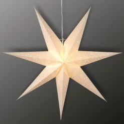 STAR TRADING Syvtakket dekorationslampe Sensy Star