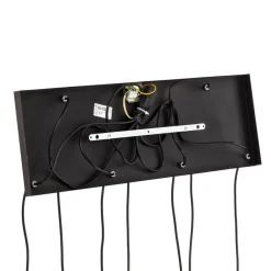 Tattoo 6221 hængelampe 7 lyskilder sort/guld^Opviq Outlet