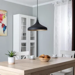 Opviq Tattoo 2641 hængelampe, Ø36cm, sort/guld