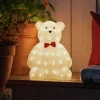 Konstsmide Christmas Teddybjørn LED-dekofigur klar IP44 højde 38 cm