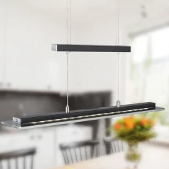 FISCHER & HONSEL Tenso TW LED-hængelampe med dæmper, sort, 88cm