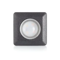 Fumagalli Teresa indbygningslampe sort/frostet 3.000 K