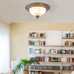 Searchlight TERESA udsøgt loftlampe med pyntekant