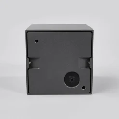 Terningformet LED udendørs loftlampe Tanea, IP54^Lucande New