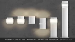 Theben theLeda D UD AL væg, up/down, PIR-sensor