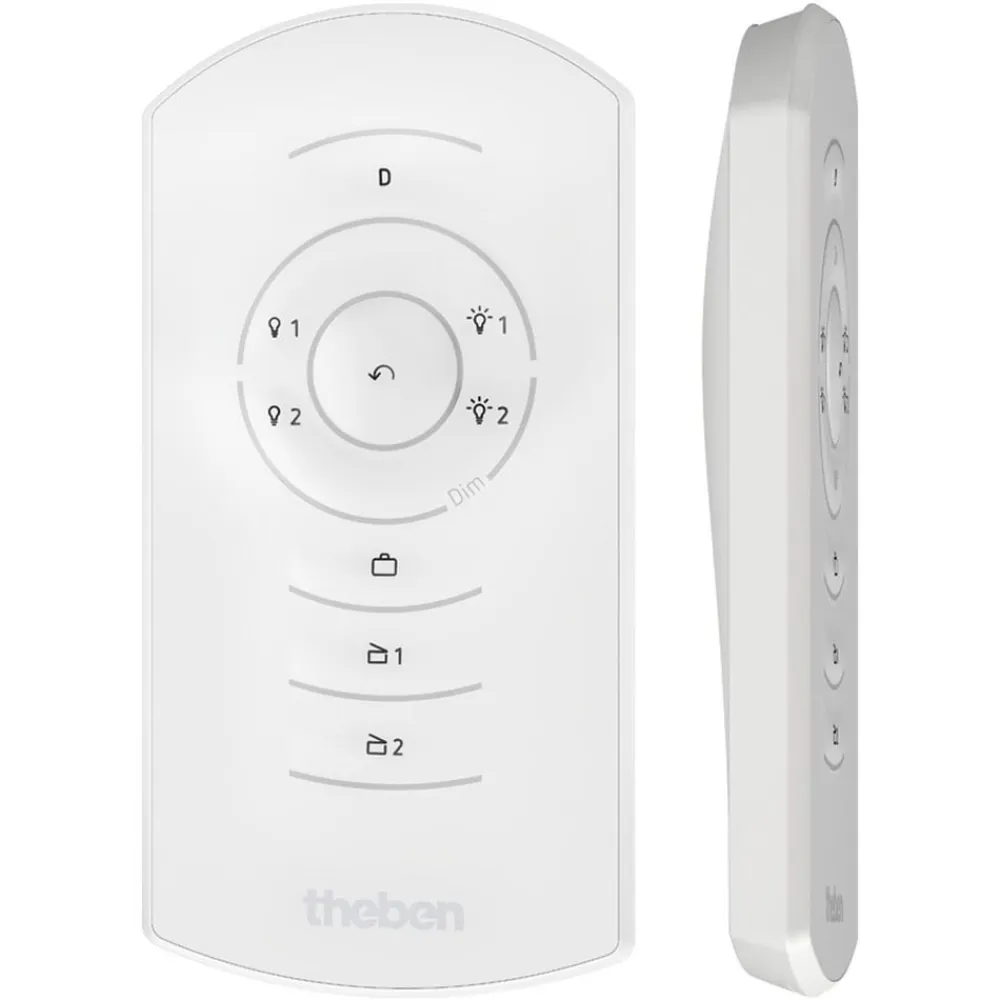 Theben Dæmpning, Lysstyring>theSenda B brugerfjernbetjening