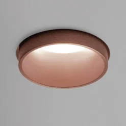 TECNICO by Sforzin Thessaly indbygningsspot, kobber, gips, Ø 10 cm, GU10