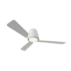 Tidløs loftventilator Garbí med LED-lys^LEDS-C4