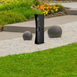 Ledino Tilslut D2-sokkel, sort