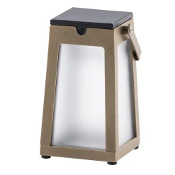 Les Jardins Tinka soldrevet lanterne, bærbar, muskat