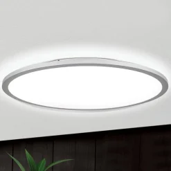 Titanfarvet LED loftlampe Aria, dæmpbar - 60 cm^ORION Online