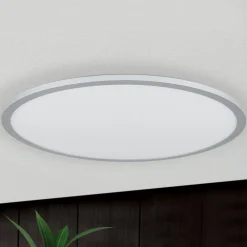 Titanfarvet LED loftlampe Aria, dæmpbar - 60 cm^ORION Online