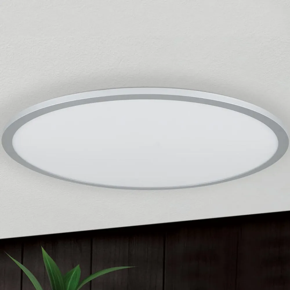 Titanfarvet LED loftlampe Aria, dæmpbar - 60 cm^ORION Online