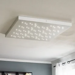 Børn Trio Lighting Loftlamper|Loftlamper>Titus LED-loftlampe, hvid, 75x75 cm