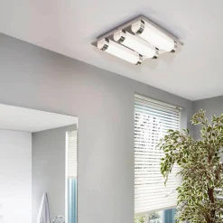 EGLO Tolorico LED-loftlampe, 35 cm, kvadratisk