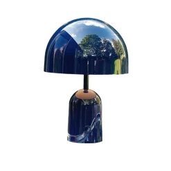 Bell bærbar LED-bordlampe, indigo, 28 cm^Tom Dixon Outlet