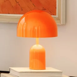 Tom Dixon Dekorationsbelysning>LED-batteridrevne LED-bordlampe Bell Portable, rød, højde 28 cm