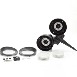 Tommy-EL spydspot rundt sort/frostet, 2 x 10 W CCT^Fumagalli Sale