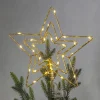 STAR TRADING Topsy LED-julestjerne, 3D-stjerne, batteridrift