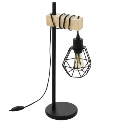 EGLO Townshend 5 bordlampe med burskærm