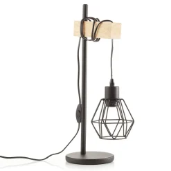 EGLO Townshend 5 bordlampe med burskærm