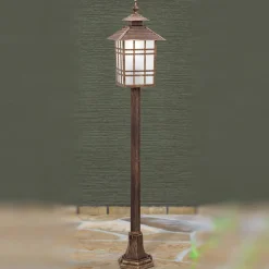 Traditionel Ilka gadelampe i lygteform^ORION Online