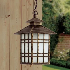 Traditionel Ilka udendørs hængelampe med kæde^ORION Discount