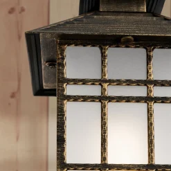 Traditionel Ilka udendørs hængelampe med kæde^ORION Discount