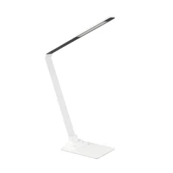 Trio Lighting Travis LED-bordlampe, hvid, CCT, dæmpbar, touch, USB