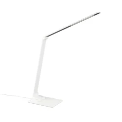 Trio Lighting Travis LED-bordlampe, hvid, CCT, dæmpbar, touch, USB