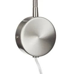 FISCHER & HONSEL Trinløs dæmpbar LED-væglampe Raik med stik