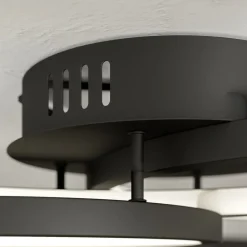 Trio WiZ Aaron smart LED-loftlampe, antracit^Trio Lighting Clearance