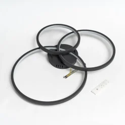 Trio WiZ Aaron smart LED-loftlampe, antracit^Trio Lighting Clearance