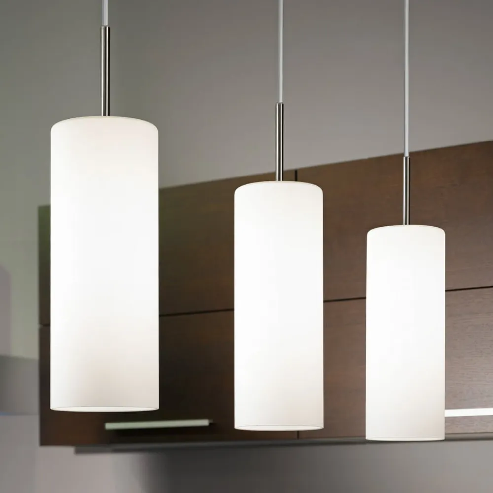 Troy hængelampe, mat nikkel/satiniseret, 3 lyskilder^EGLO Clearance