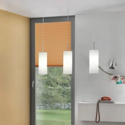 Troy hængelampe, mat nikkel/satiniseret, 3 lyskilder^EGLO Clearance