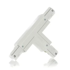 Eutrac Skinnesystem>T-stik installation jord indvendig venstre hvid
