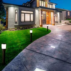 Searchlight Sokkellamper>Tucson sokkellampe af trykstøbt aluminium