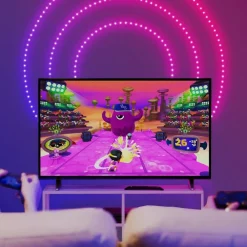 Dots LED-lyskæde RGB, gennemsigtig, IP44, 10 m^twinkly Discount