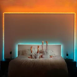 Dots LED-lyskæde RGB, gennemsigtig, IP44, 10 m^twinkly Discount