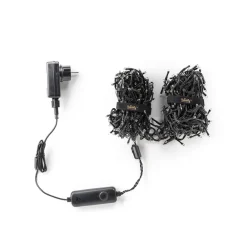 LED-lyskæde, CCT, sort, 400 lys, 6 m^twinkly Sale