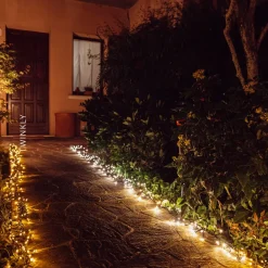 LED-lyskæde, CCT, sort, 400 lys, 6 m^twinkly Sale