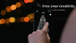 twinkly Music Set lyskæder sort 600 RGB