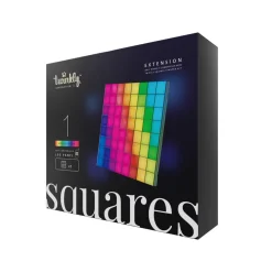 RGB-firkanter sort IP20 1 udvidelse^twinkly Best