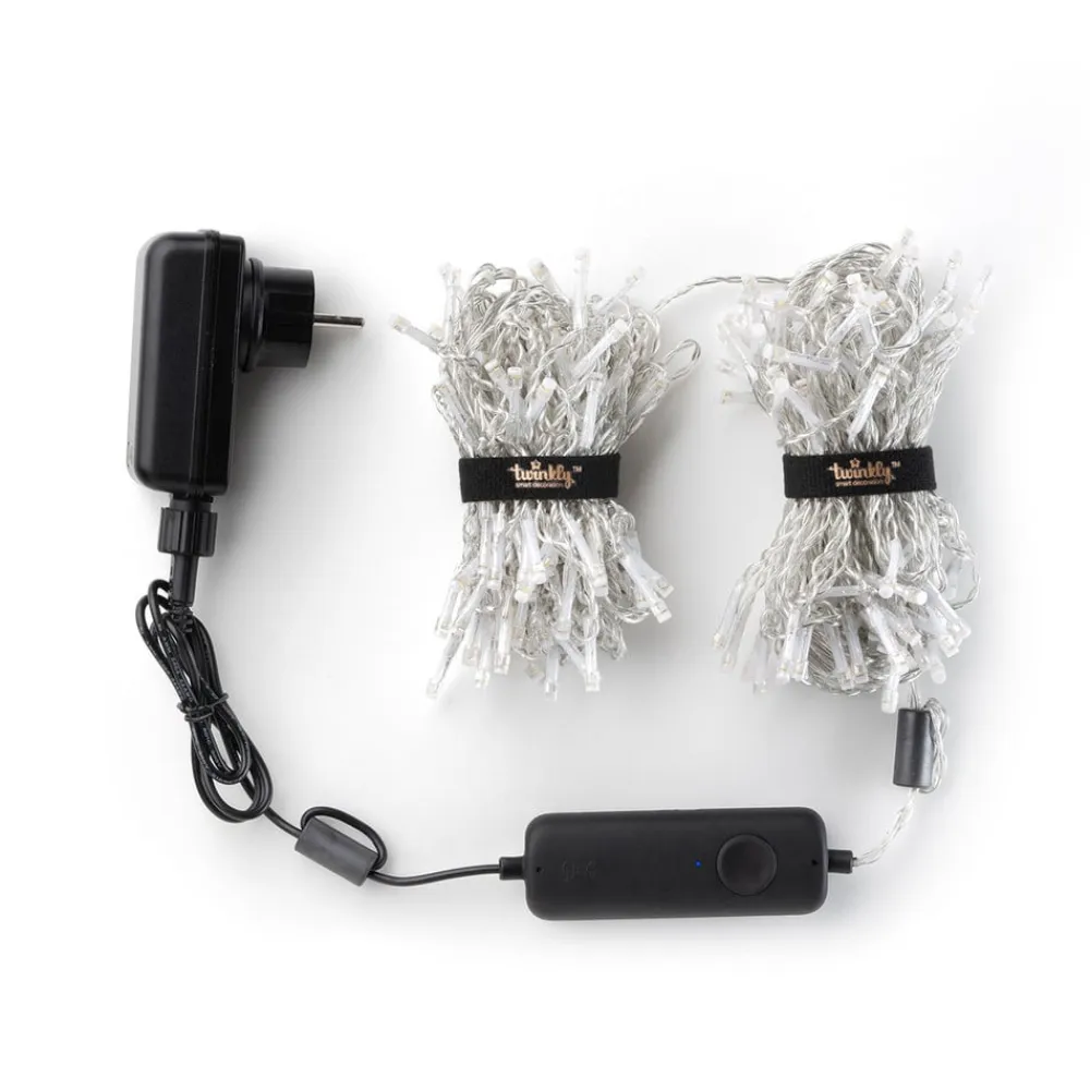 twinkly Dekorationsbelysning|Julepynt>RGBW-lysgardin, 210 LED'er