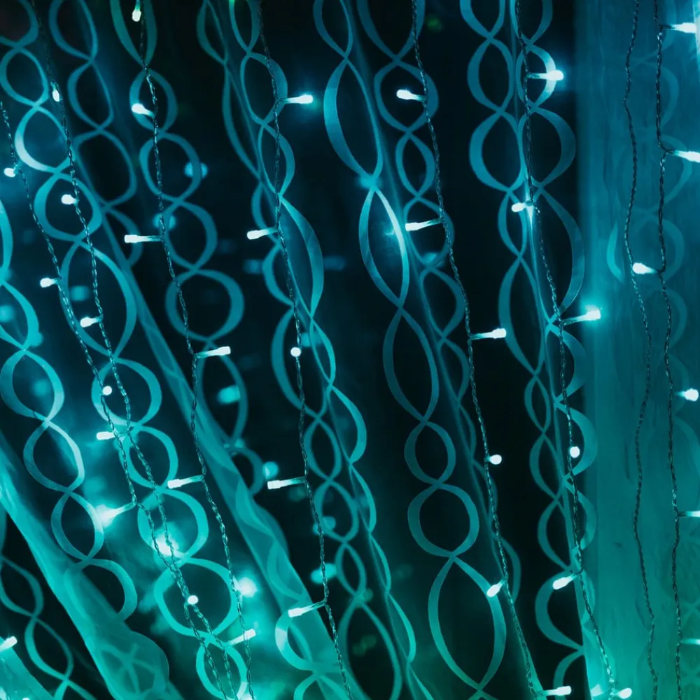 twinkly Dekorationsbelysning|Julepynt>RGBW-lysgardin, 210 LED'er