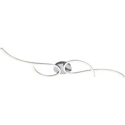 Tyler LED-loftlampe, dæmpbar, stål^JUST LIGHT. GmbH Hot