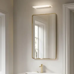 Linea Light Tynd LED-væglampe, anodiseret aluminium, aluminium, PMMA, op/ned